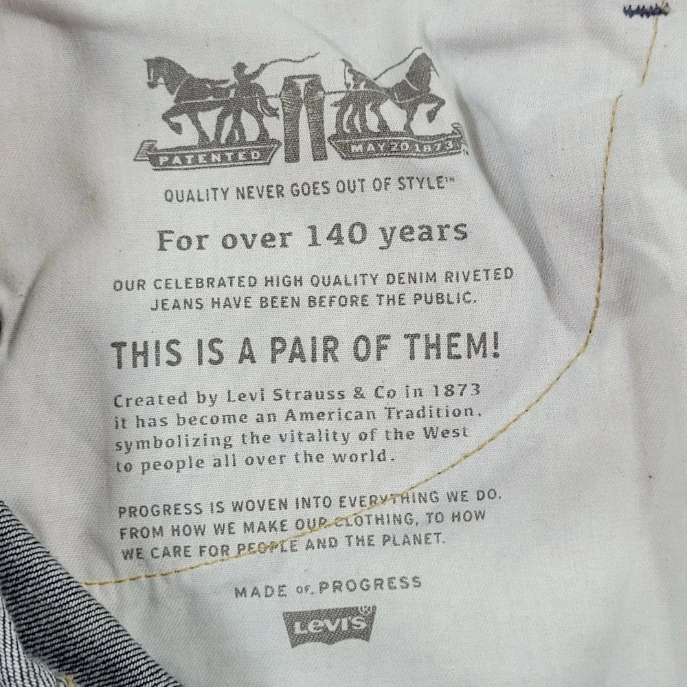 Levis everyday dark zip